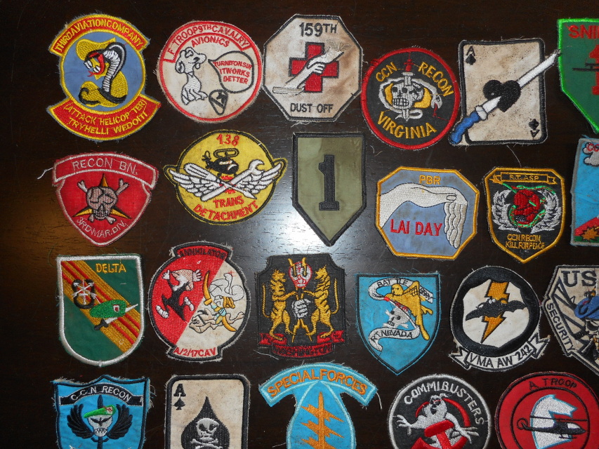 Rare Set of Vietnam War - US MILITARY PATCH / PATCHES